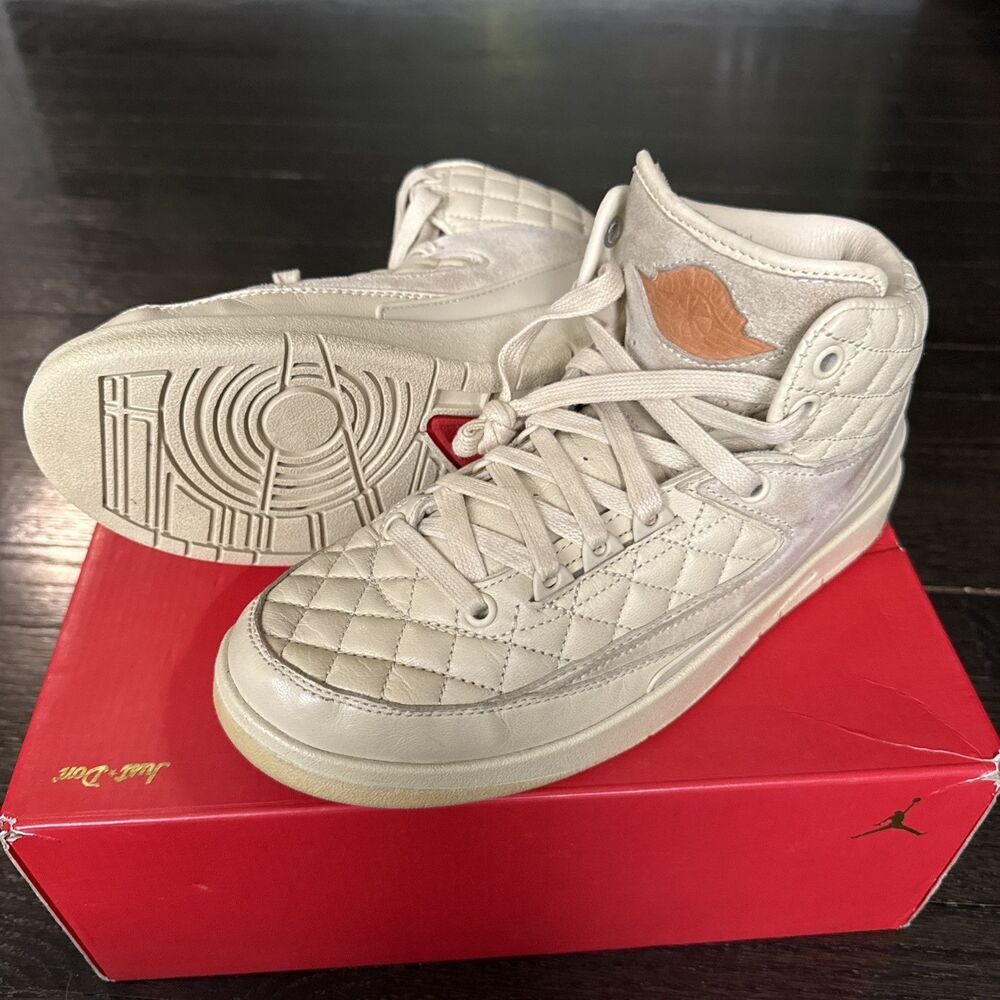 Air Jordan 2 Retro Just Don Beach Size 7y  OGBox